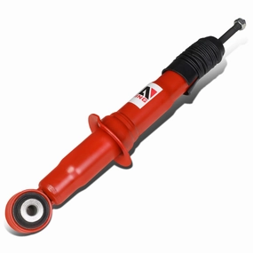 00-07 Toyota Sequoia Tundra Front Gas Shock Absorber - Red - Stainless Steel