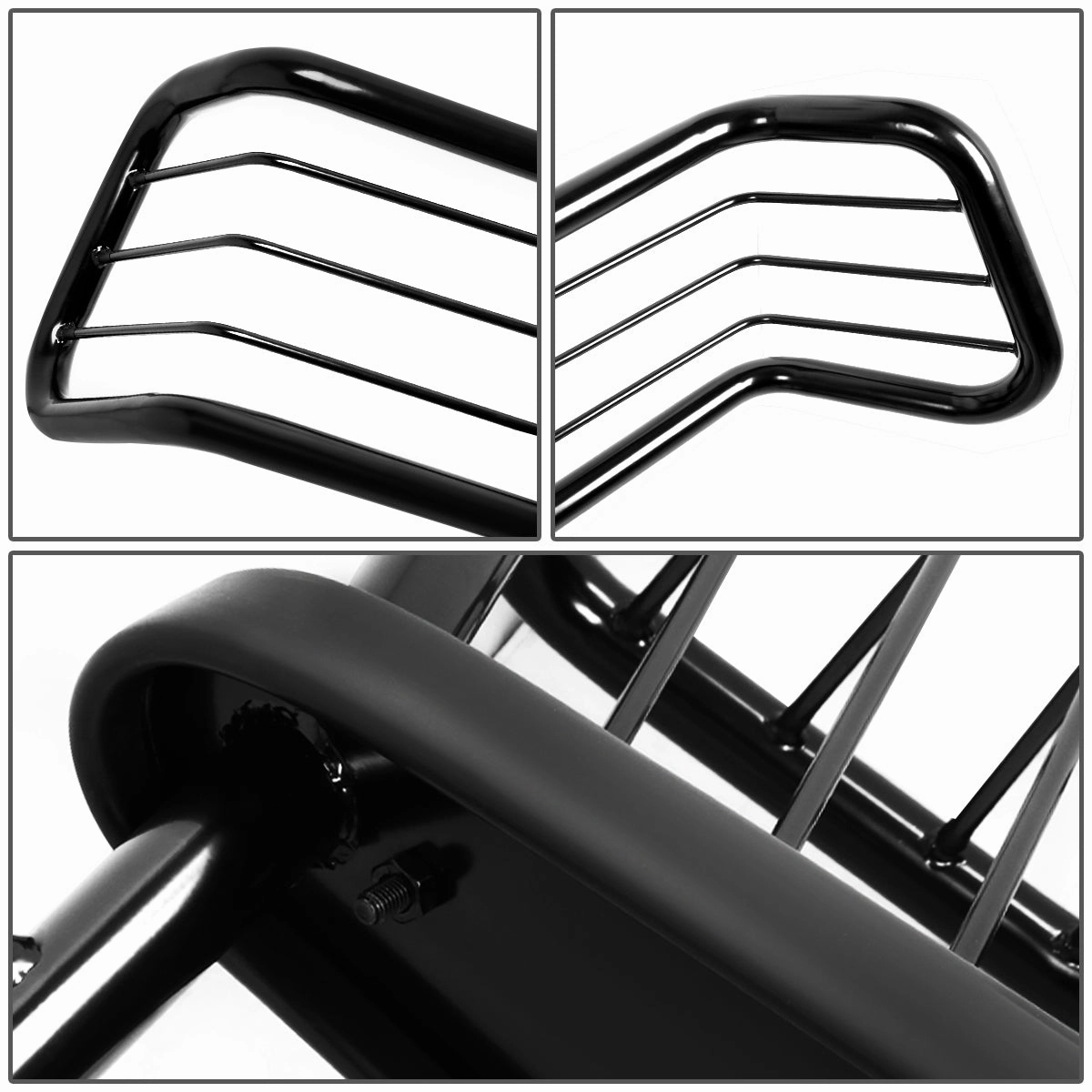 01-05 Ford Explorer Sport Trac Brush Grille Guard - Steel - Black