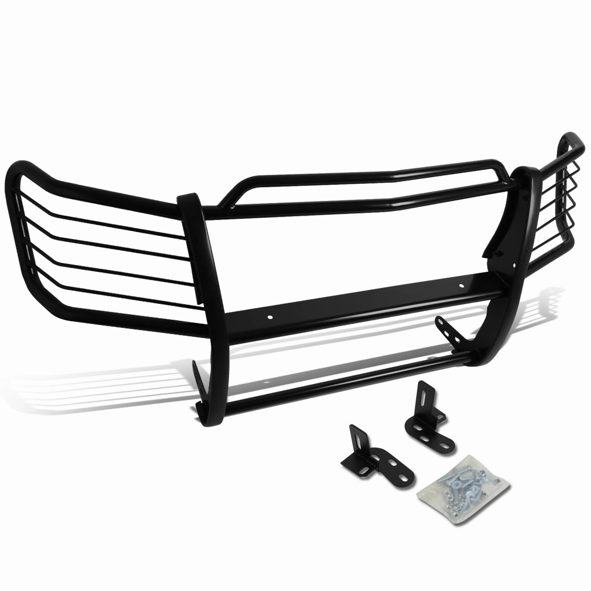 02-06 Chevy Avalanche 1500 Brush Grille Guard - Steel - Black