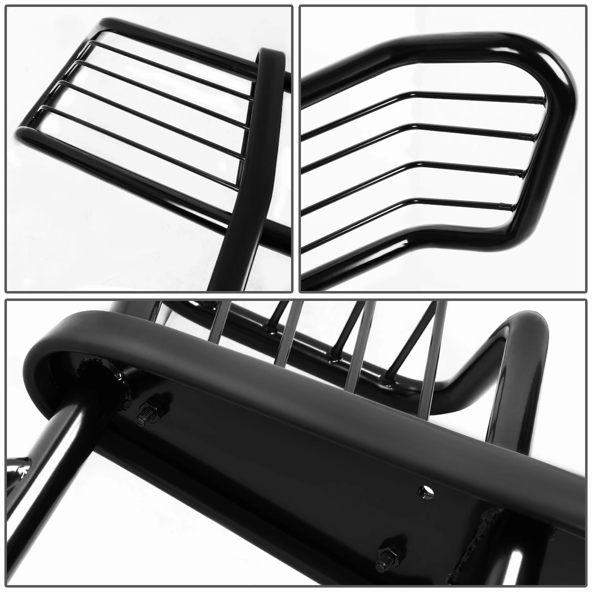02-06 Chevy Avalanche 1500 Brush Grille Guard - Steel - Black