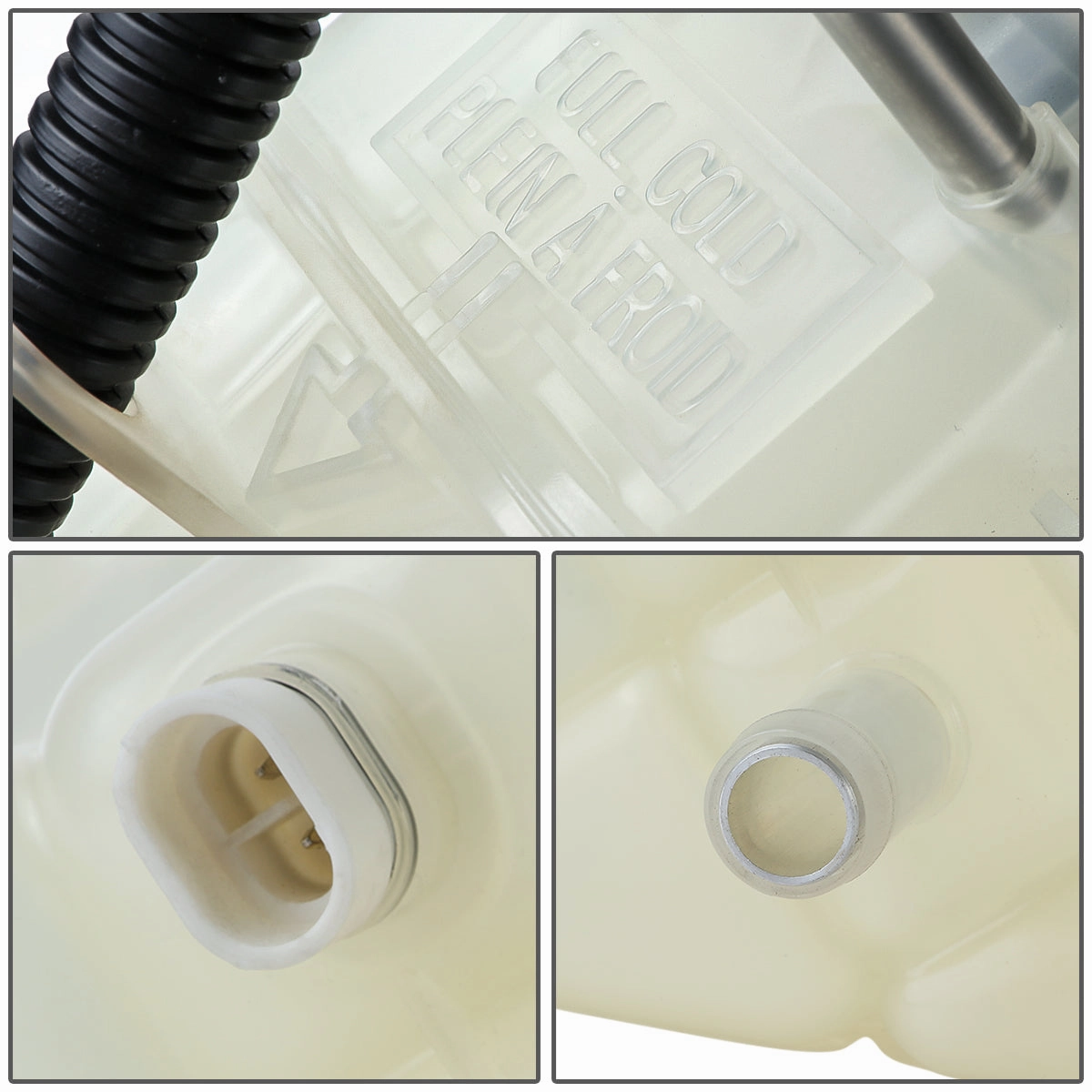 04-06 Chevy Malibu Pontiac G6 3.5L 3.9L Coolant Overflow Reservoir w/ Cap