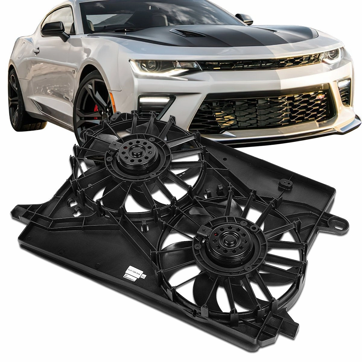 05-09 Dodge Charger 2.7L 3.5L 5.7L 6.1L 8.4L Radiator Cooling Fan Assembly - CH3115132