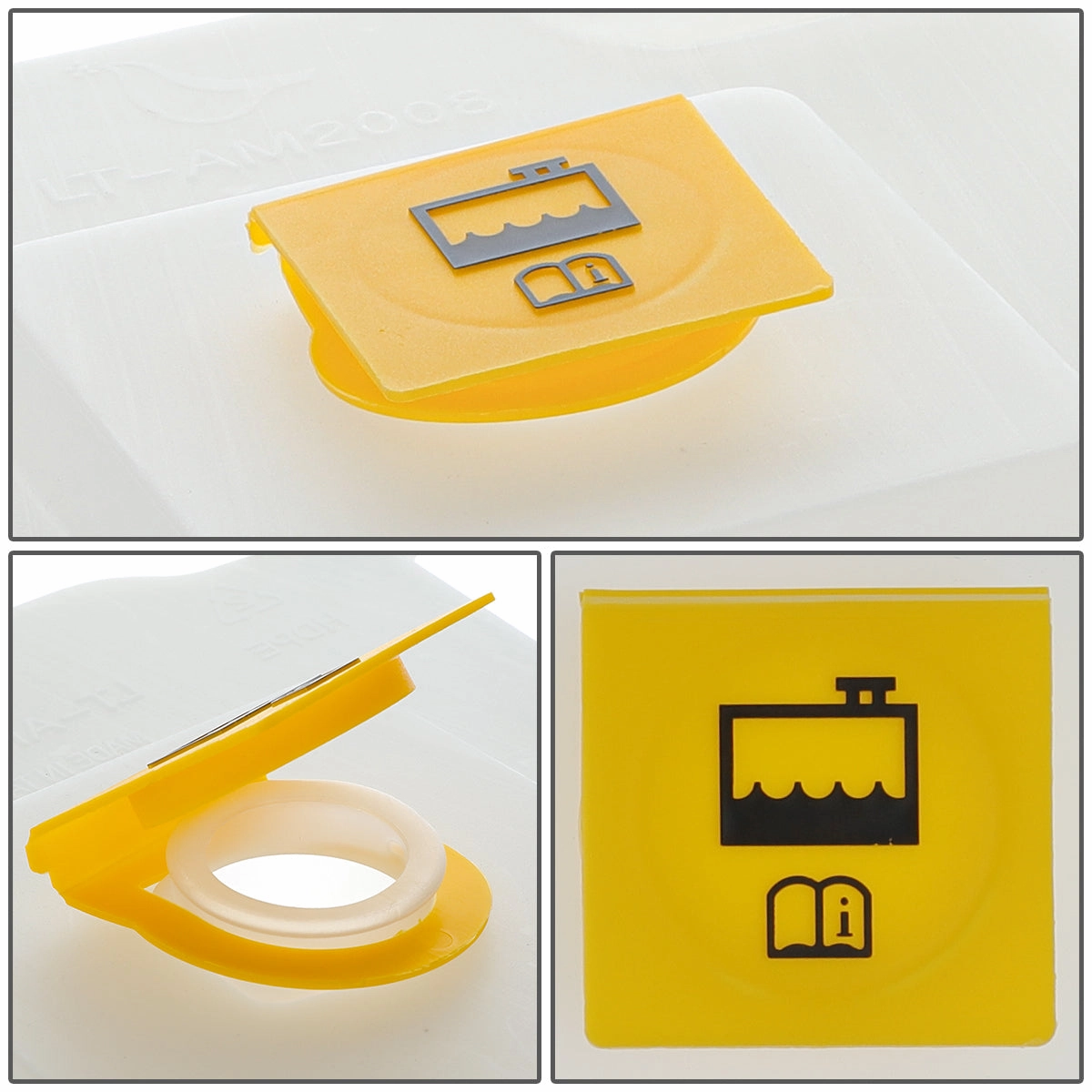 05-10 Jeep Grand Cherokee WK Commander XK 3.7L 4.7L 5.7L 6.1L Coolant Reservoir