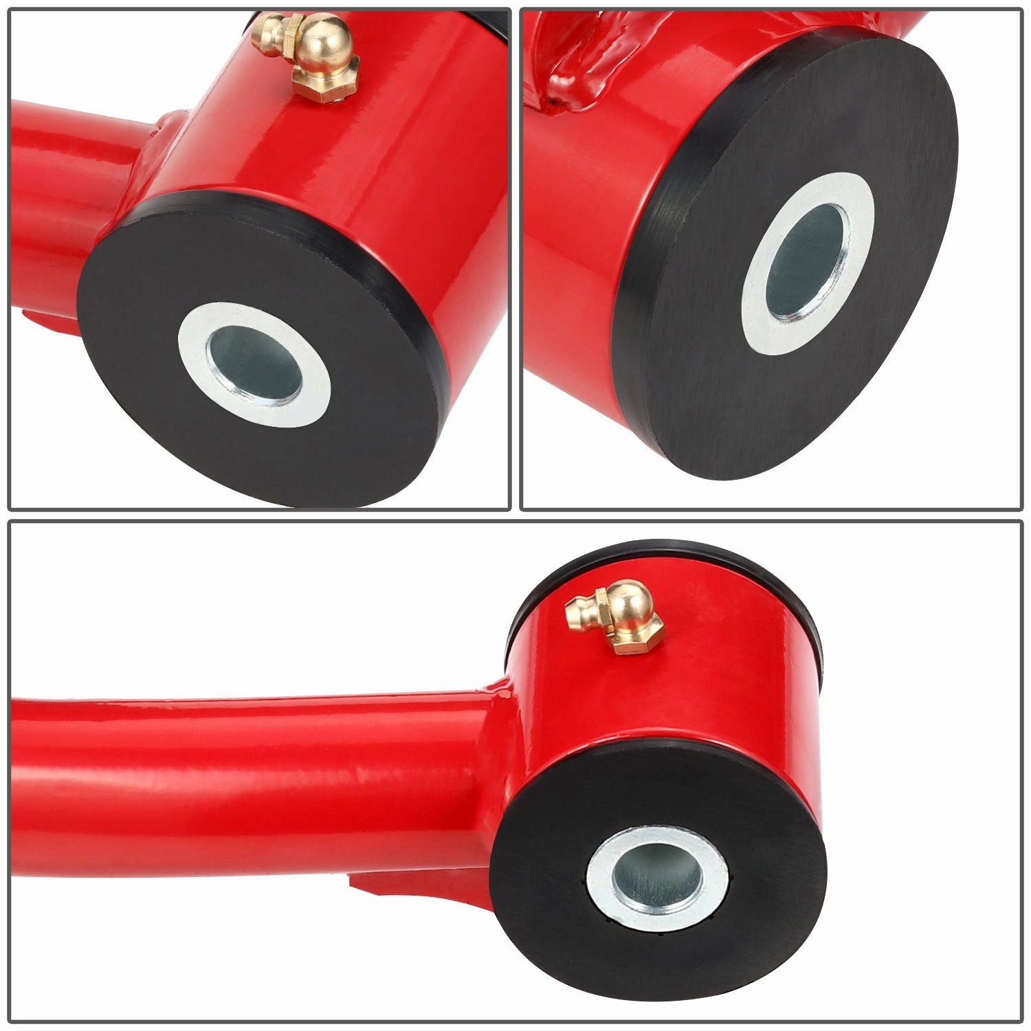 05-22 Toyota Tacoma PreRunner 4WD 2-4 in. Lift Front Upper Control Arms (Red)