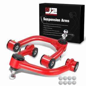 05-22 Toyota Tacoma PreRunner 4WD 2-4 in. Lift Front Upper Control Arms (Red)