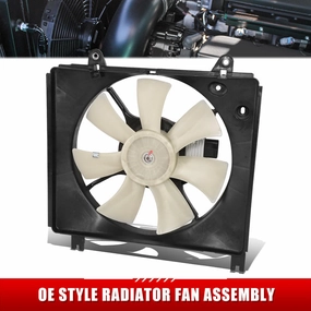 07-12 Mitsubishi Eclipse Spyder V6 Radiator Cooling Fan Assembly - MN180289