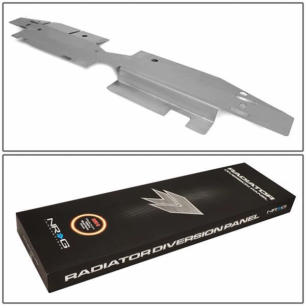 08-14 Subaru WRX/STI Air Diversion Panel - Stainless Steel - DVP-1053