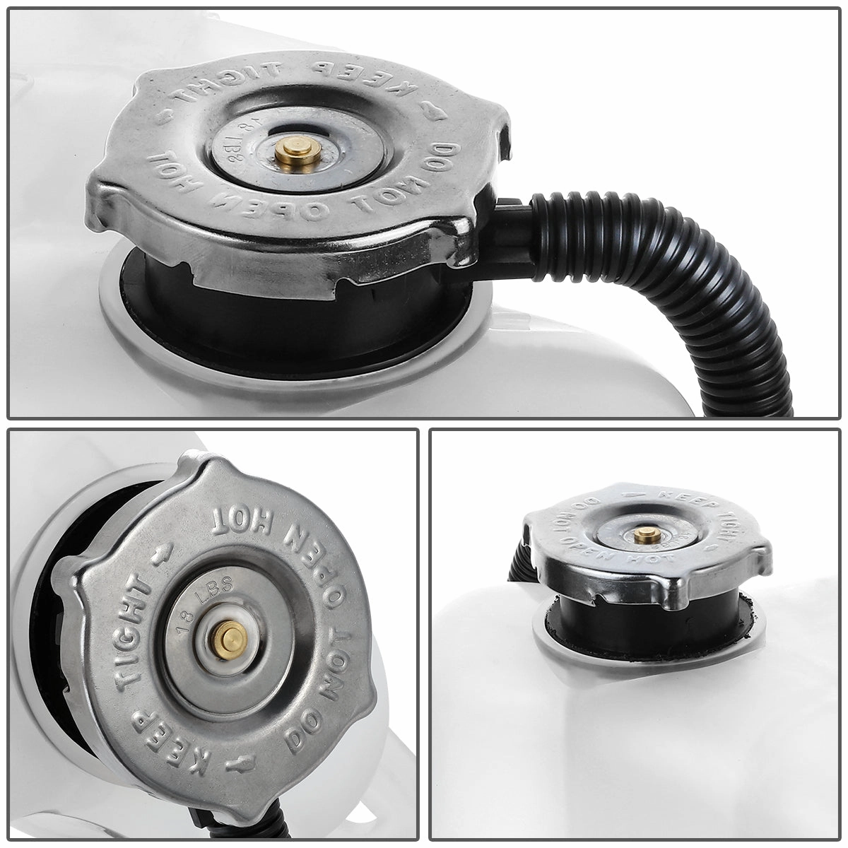 09-19 Dodge Journey 3.5L 3.6L Coolant Overflow Reservoir w/ Cap