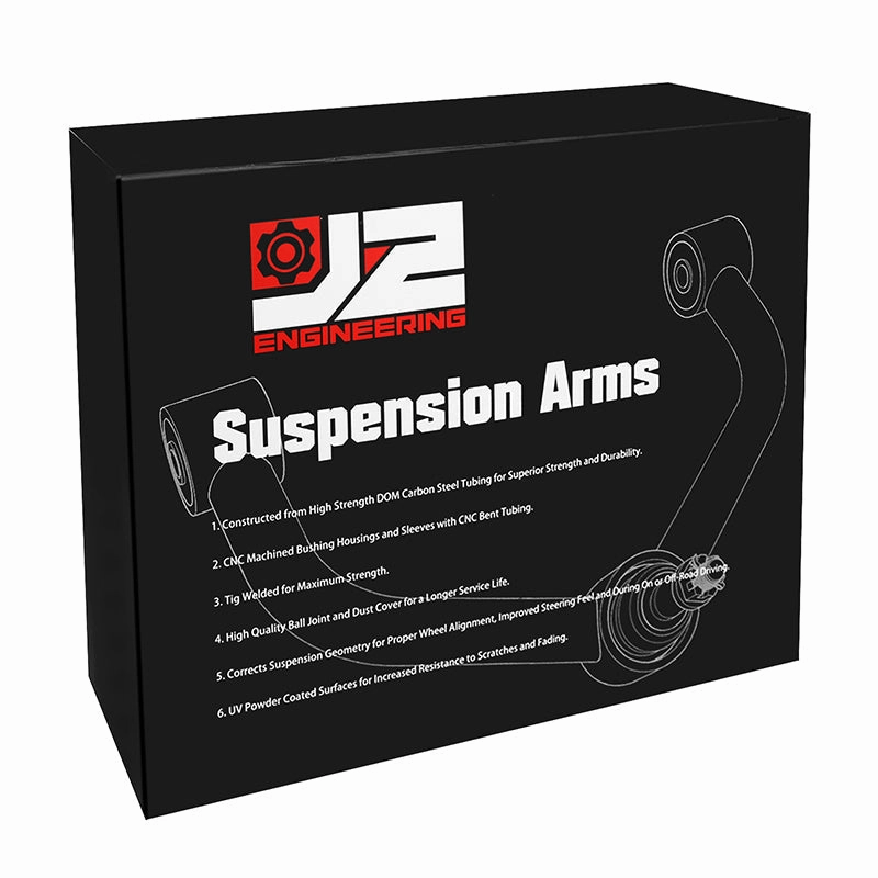 09-22 Dodge Ram 1500 2 in. -4 in. Lift Front Upper Control Arms - Black