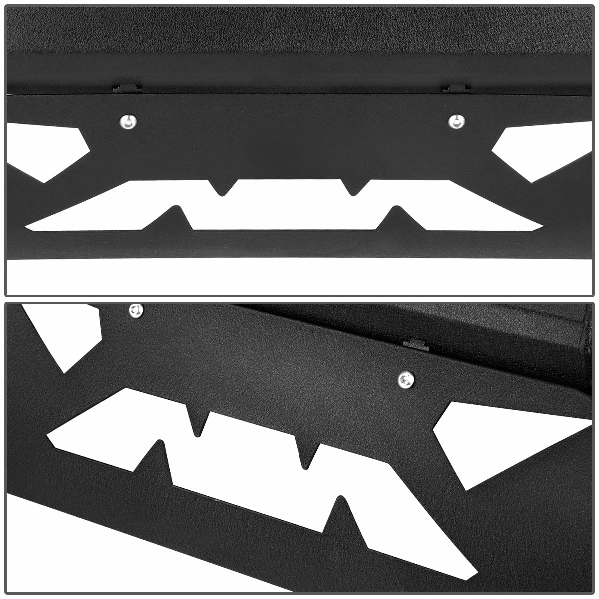 09-22 Ram 1500 (Classic) Bat Face Front Bumper Grille Guard - Carbon Steel