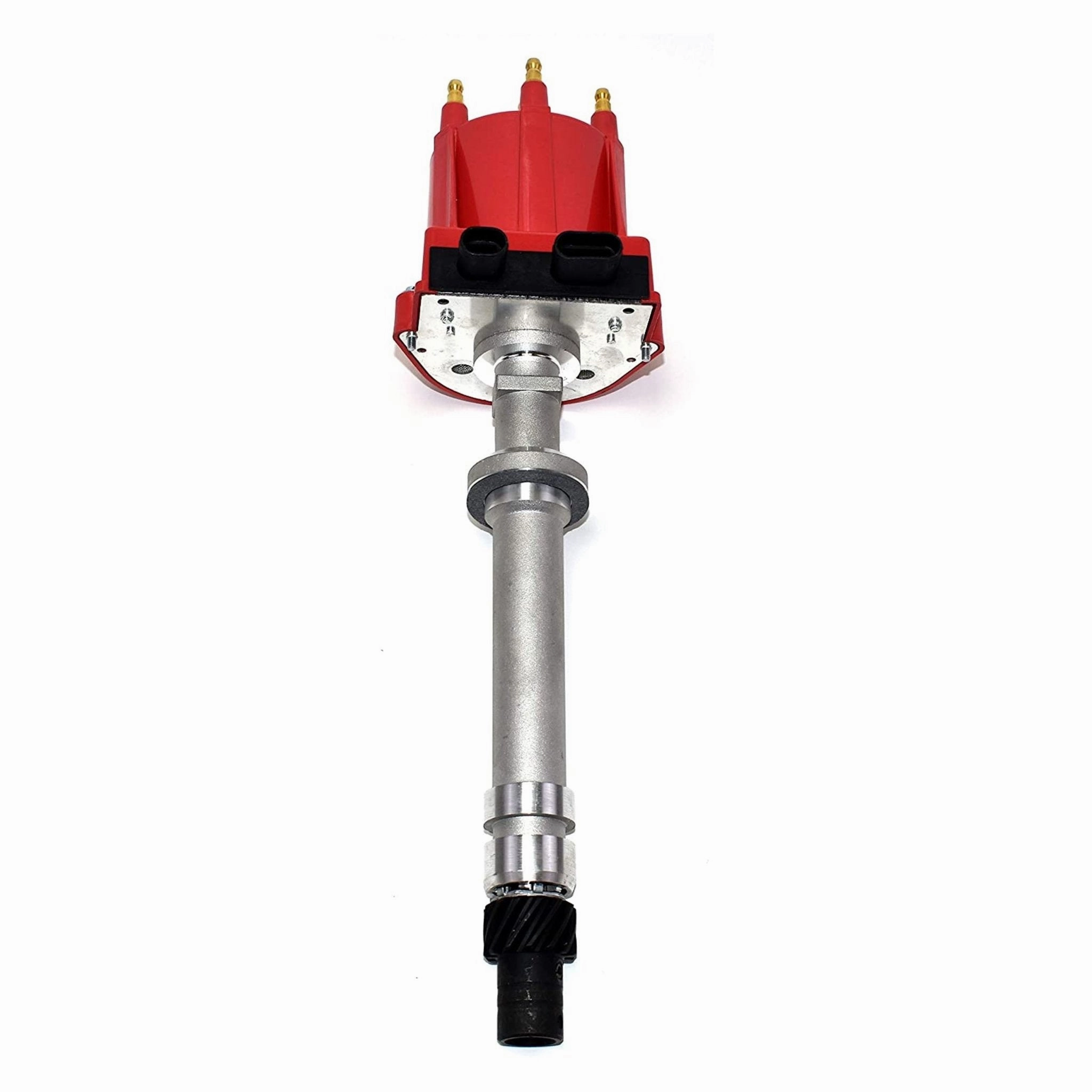 10495798 OEM Distributor HEI651R & Red Spark Plug Wires for GMC CHEVY 4.3L V6 TBI EFI 1985-199 6CYL Blazer S10 S15 Jimmy Sonoma C K Truck Pontiac Red Cap