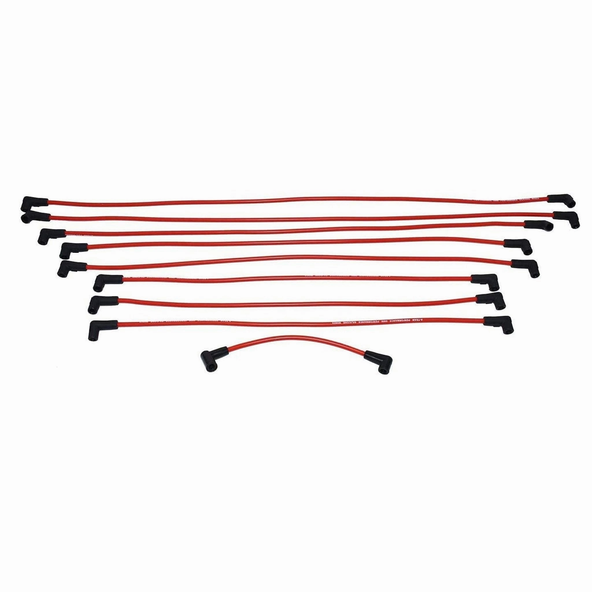 10495798 OEM Distributor HEI651R & Red Spark Plug Wires for GMC CHEVY 4.3L V6 TBI EFI 1985-199 6CYL Blazer S10 S15 Jimmy Sonoma C K Truck Pontiac Red Cap