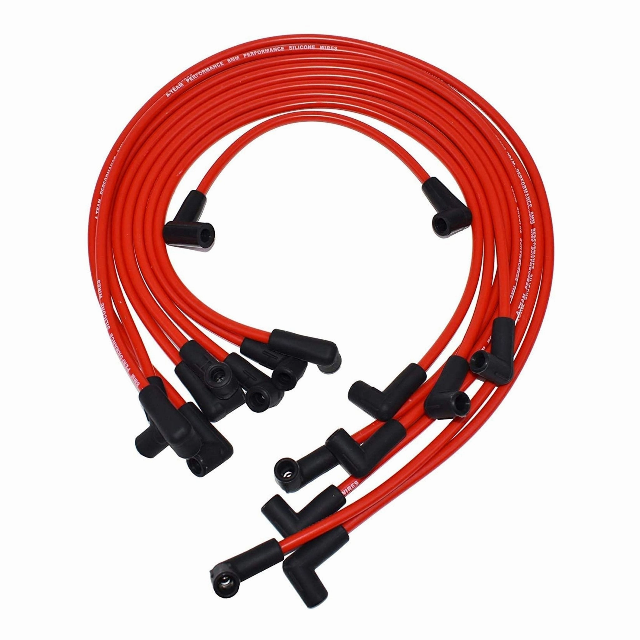 10495798 OEM Distributor HEI651R & Red Spark Plug Wires for GMC CHEVY 4.3L V6 TBI EFI 1985-199 6CYL Blazer S10 S15 Jimmy Sonoma C K Truck Pontiac Red Cap