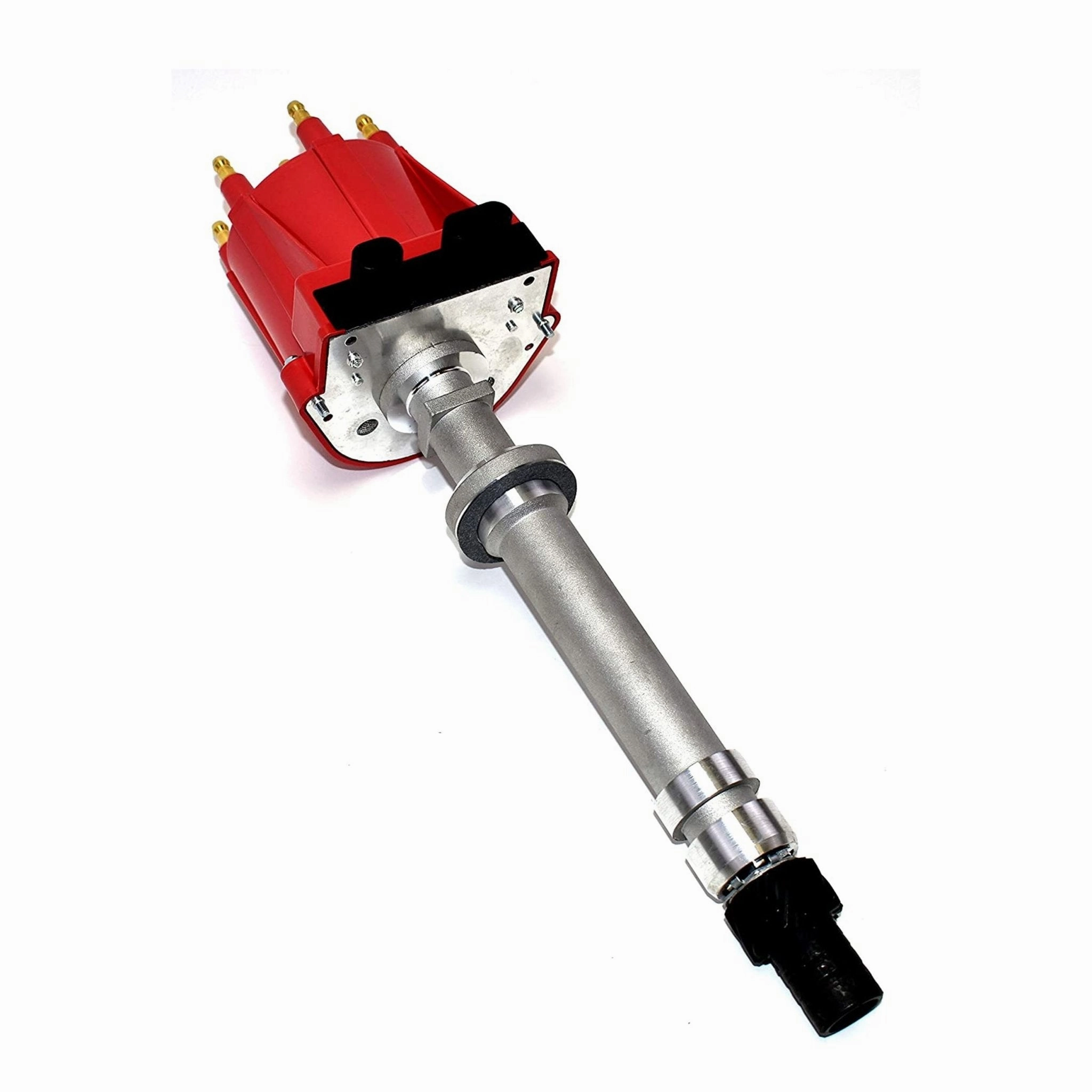 10495798 OEM Distributor HEI651R & Red Spark Plug Wires for GMC CHEVY 4.3L V6 TBI EFI 1985-199 6CYL Blazer S10 S15 Jimmy Sonoma C K Truck Pontiac Red Cap