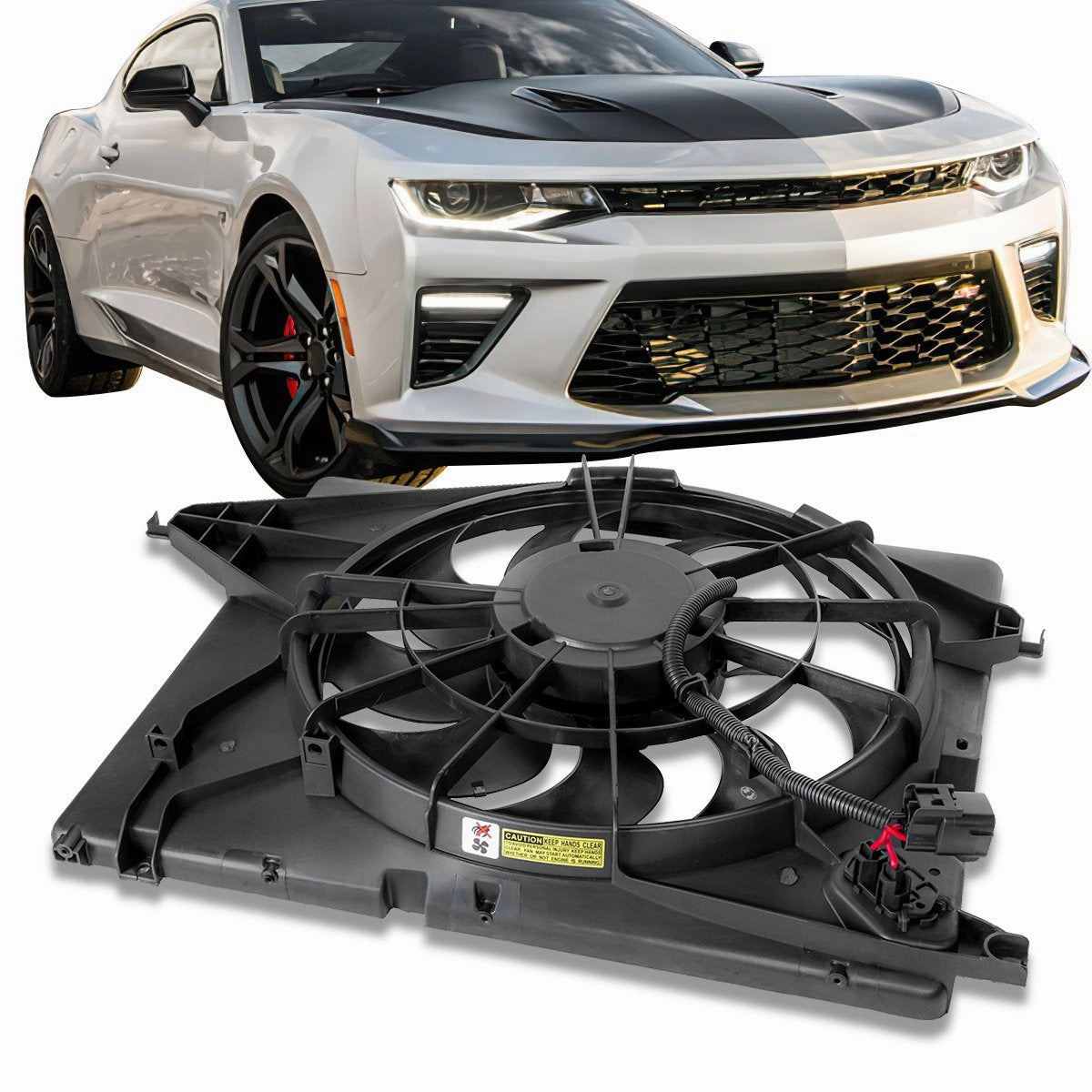 10-12 Hyundai Santa Fe 11-15 Kia Sorento Radiator Cooling Fan Assembly - HY3115130