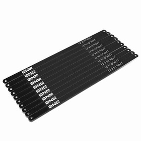 10-Pack 12 in. 24-TPI Durable Carbon Steel Hacksaw Blades