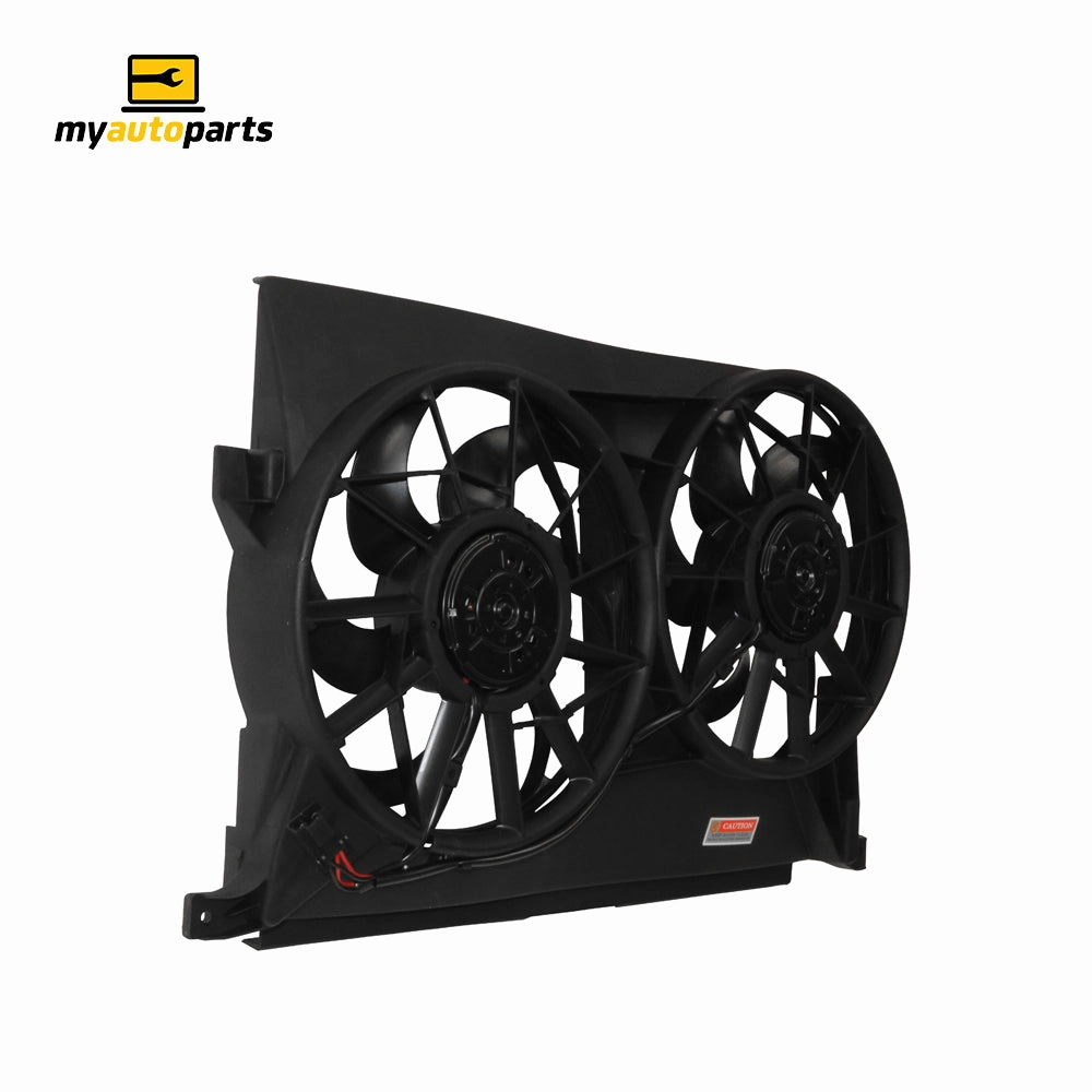 12 v Radiator Fan Assembly Aftermarket Suits Ford Falcon AU 1998 to 2002