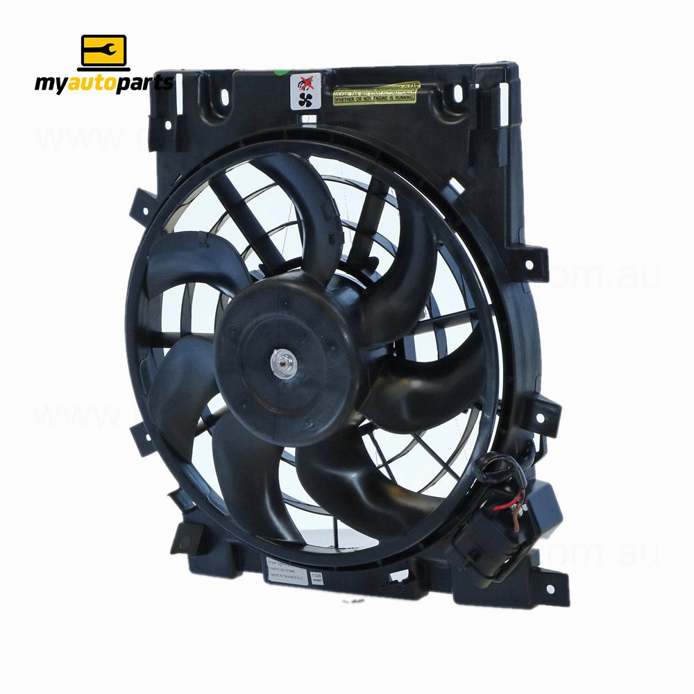 12 v Radiator Fan Assembly Aftermarket Suits Holden Astra AH 2004 to 2009 1.8L Petrol