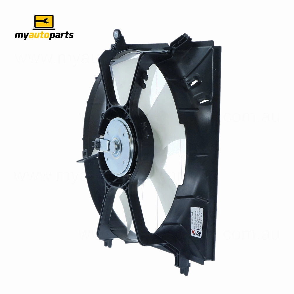 12 v Radiator Fan Assembly Aftermarket Suits Toyota RAV4 ACA20R/ACA21R/ACA22R/ACA23R 2000 to 2005