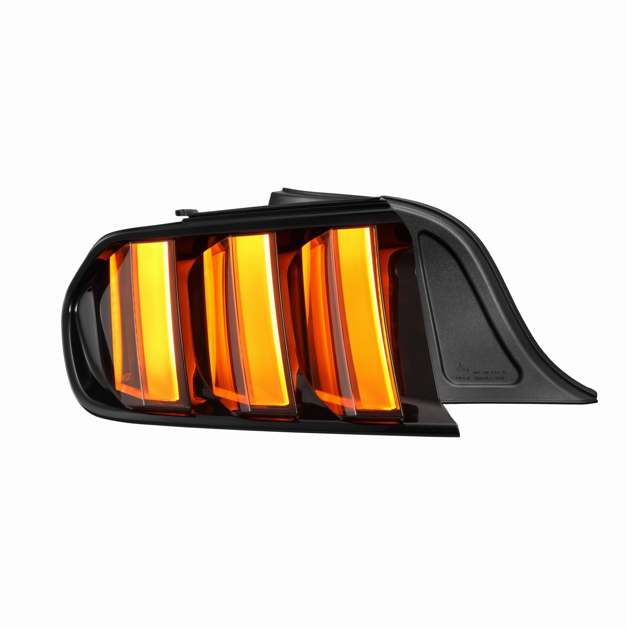 15-23 Ford Mustang NOVA-Series Prismatic LED Tail Lights Alpha-Black