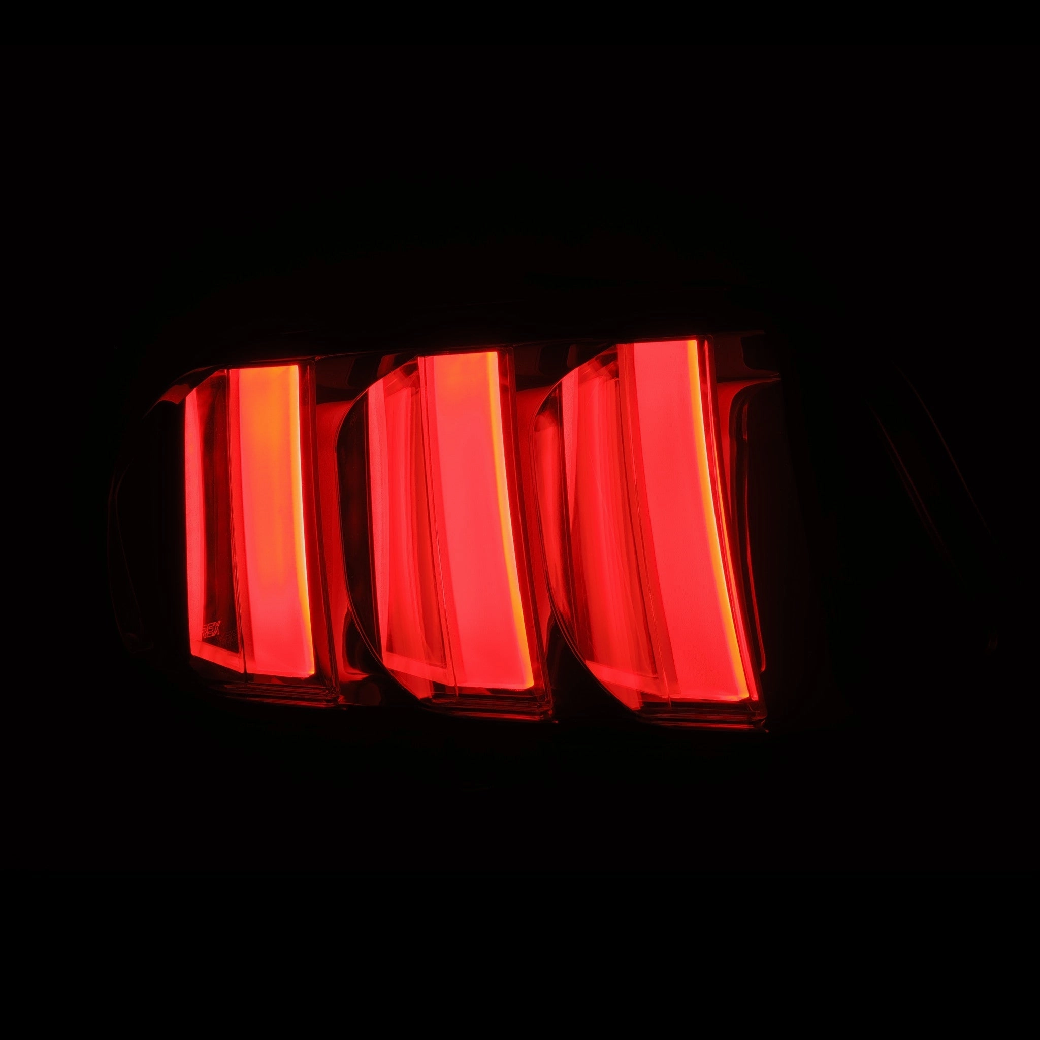 15-23 Ford Mustang NOVA-Series Prismatic LED Tail Lights Alpha-Black