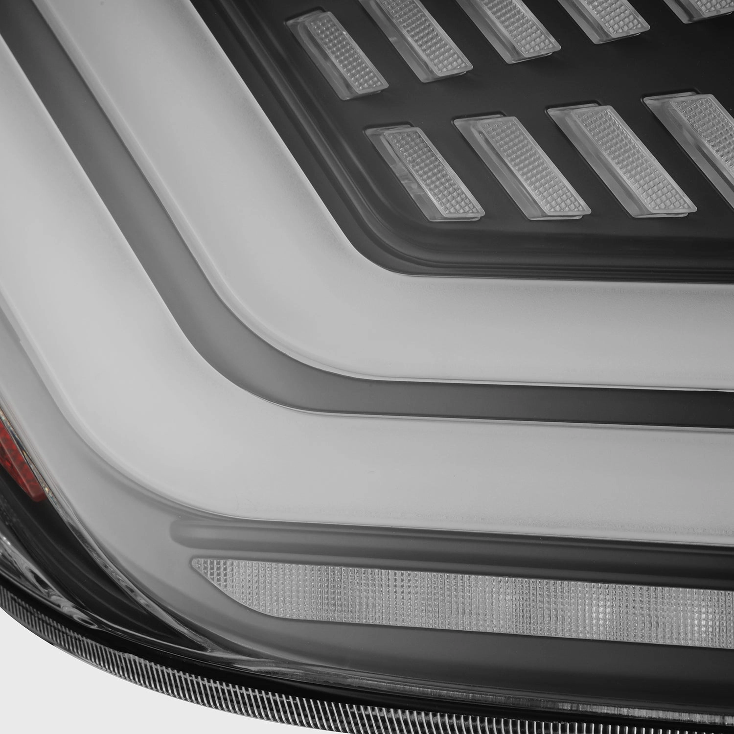 16-21 Honda Civic Hatchback NOVA-Series Prismatic LED Tail Lights Black
