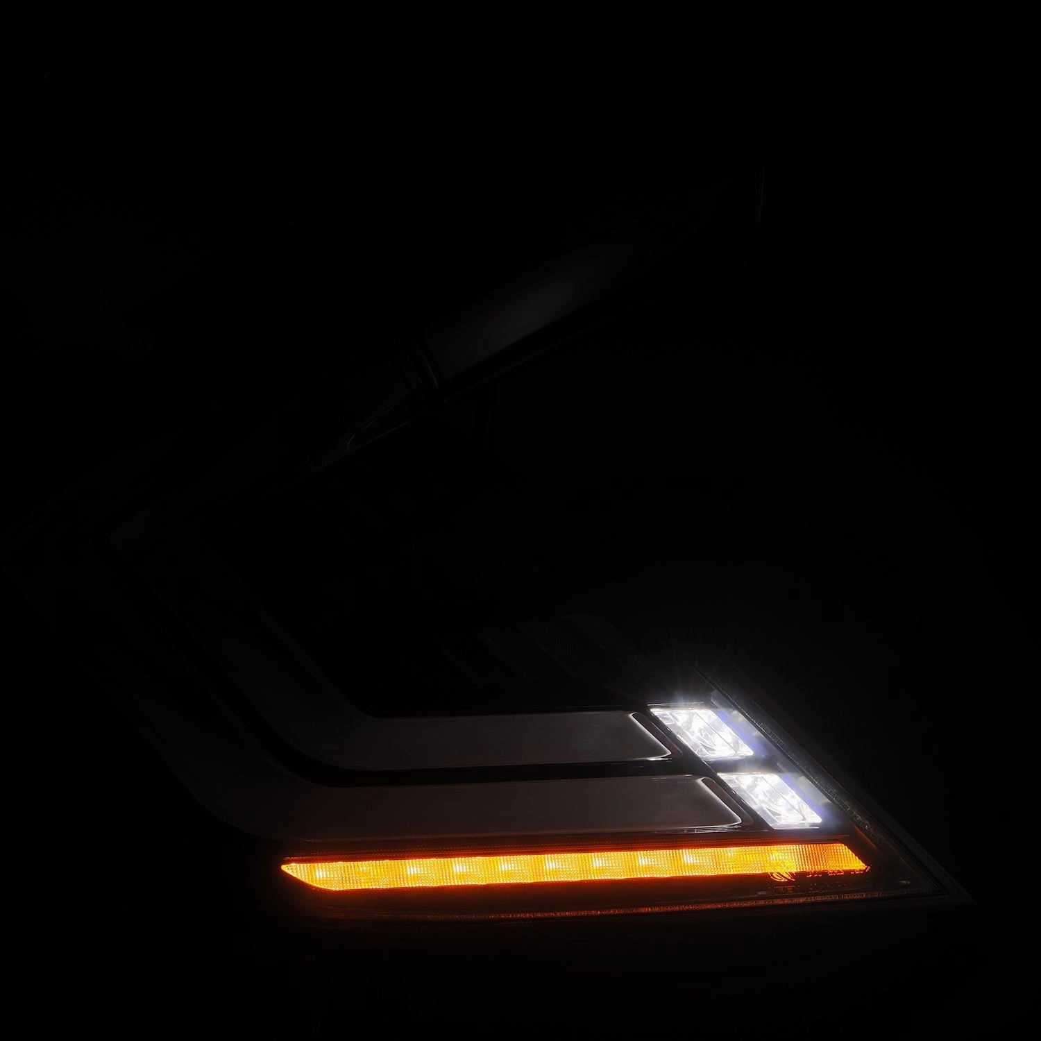 16-21 Honda Civic Hatchback NOVA-Series Prismatic LED Tail Lights Black Smoke