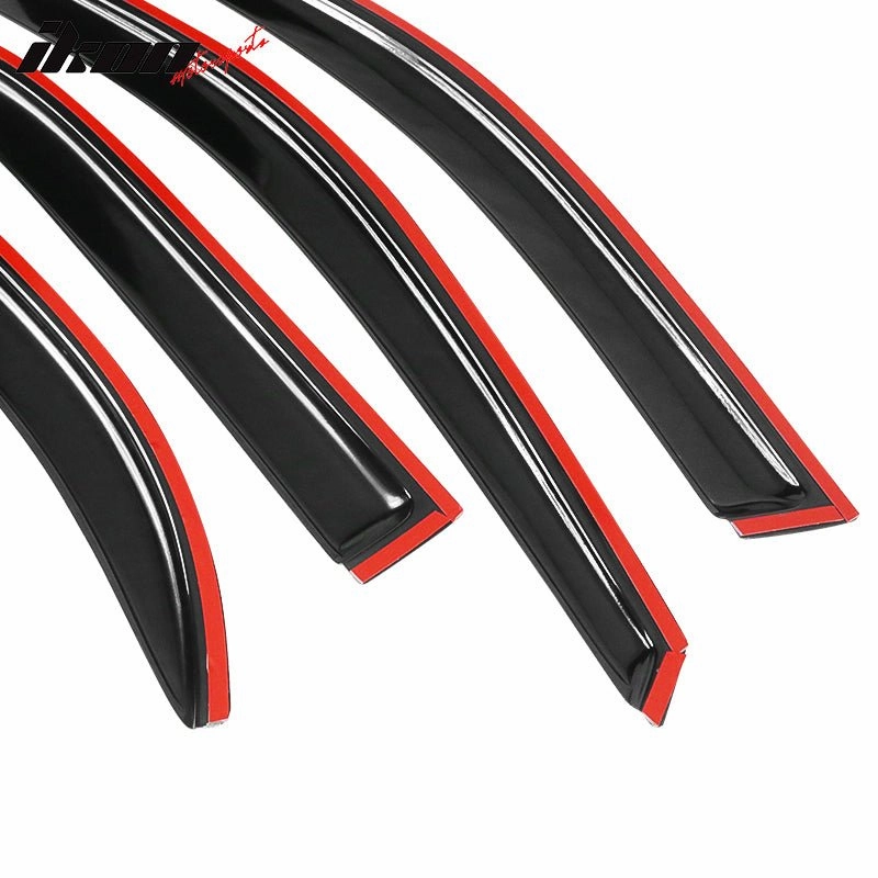 1993-1997 Toyota Corolla Sedan Tape on Window Visors Guard Acrylic