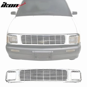 1994-1997 Chevrolet S10 Billet Style Front Grille Bumper Grill Chrome