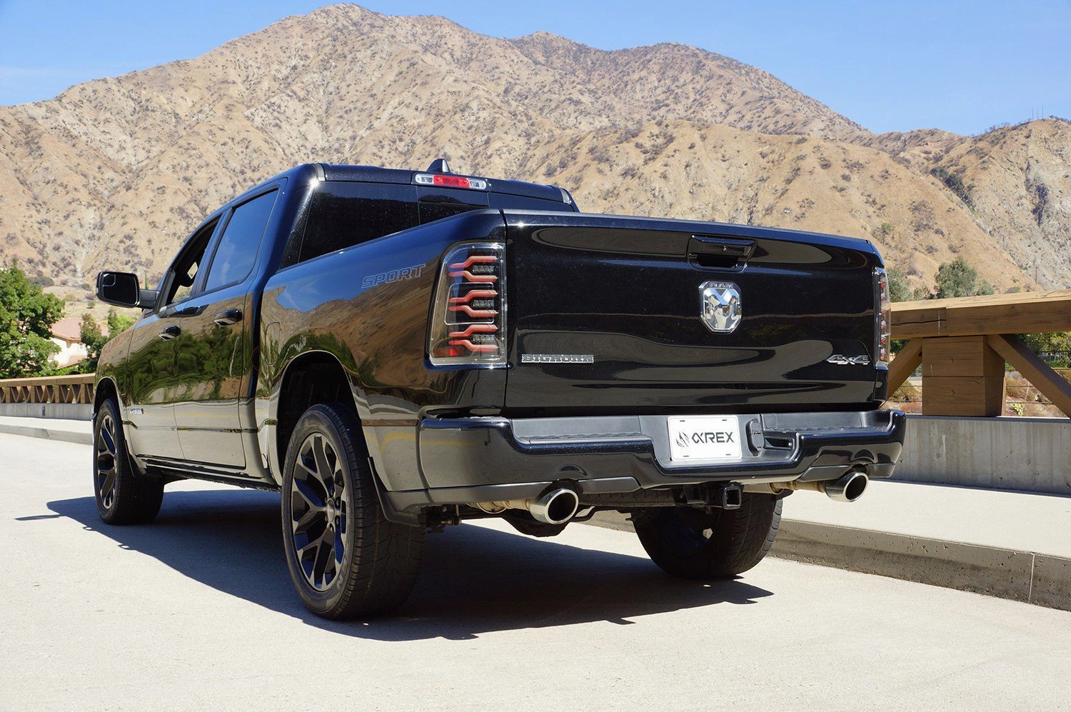 19-24 Ram 1500 LUXX-Series LED Tail Lights Alpha-Black