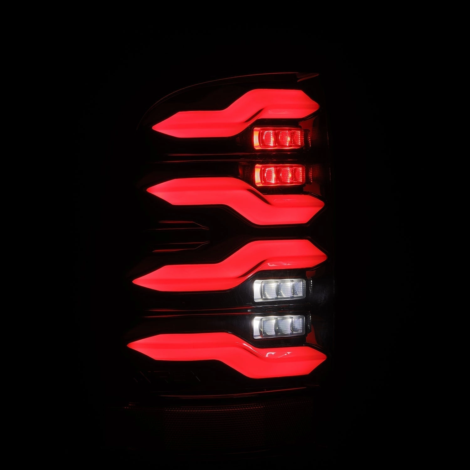 19-24 Ram 2500/3500 LUXX-Series LED Tail Lights Black
