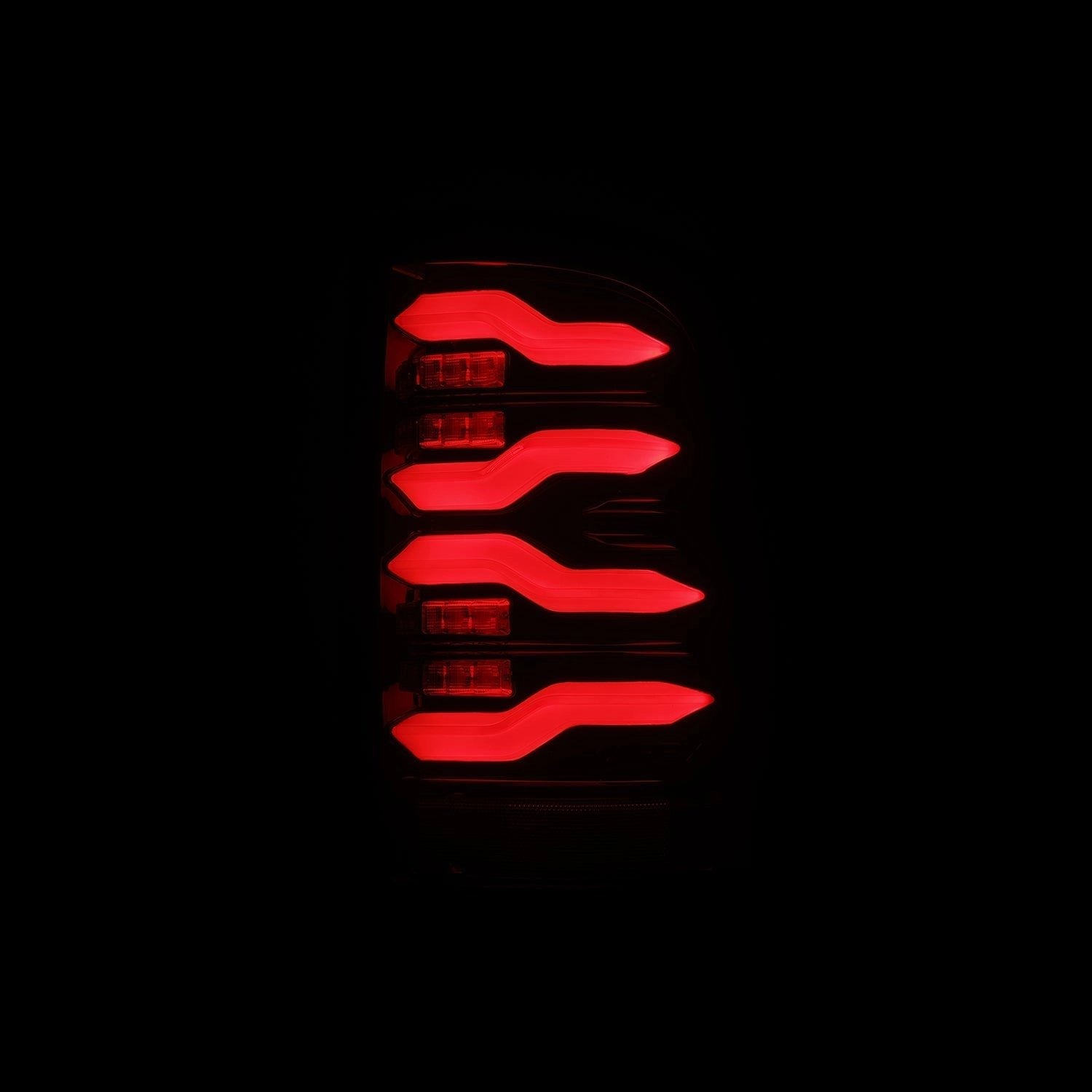 19-24 Ram 2500/3500 LUXX-Series LED Tail Lights Black-Red