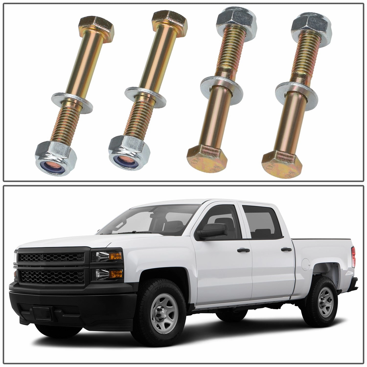 1/2in. Front Leveling Suspension Lift Kits <br> 07-22 Chevy/GMC Silverado Sierra 1500