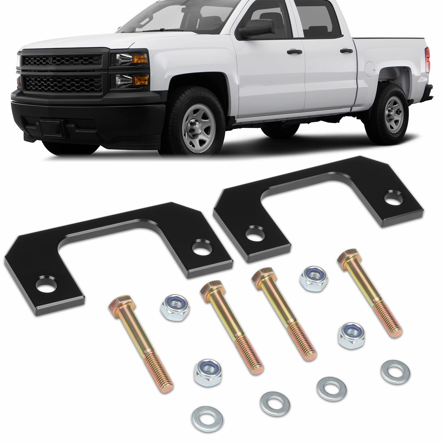1/2in. Front Leveling Suspension Lift Kits <br> 07-22 Chevy/GMC Silverado Sierra 1500