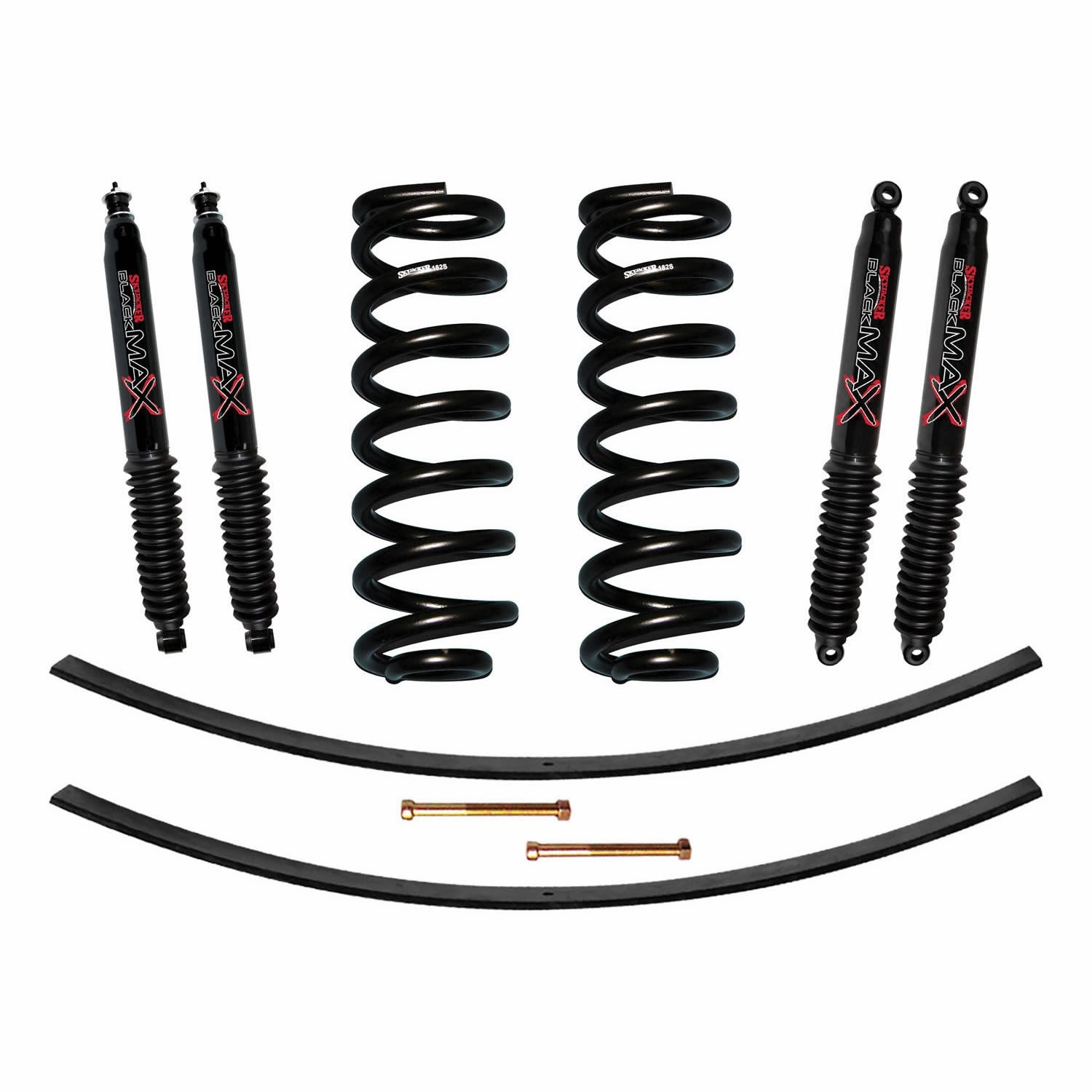 1.5-2 in. Lift Kit w/ Black MAX Shocks <br> 80-96 Ford F-150 Bronco