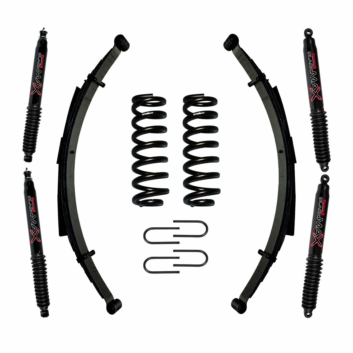 1.5-2 in. Lift System w/ Black MAX Shocks <br> 80-96 Ford Bronco