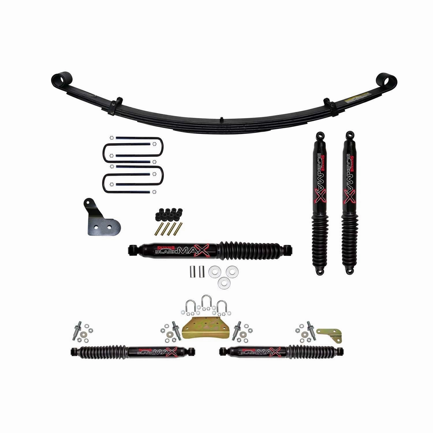 1.5 in. Lift Kit w/ Black MAX Shocks <br> 99-04 Ford F-150 F-250 F-350 Super Dut