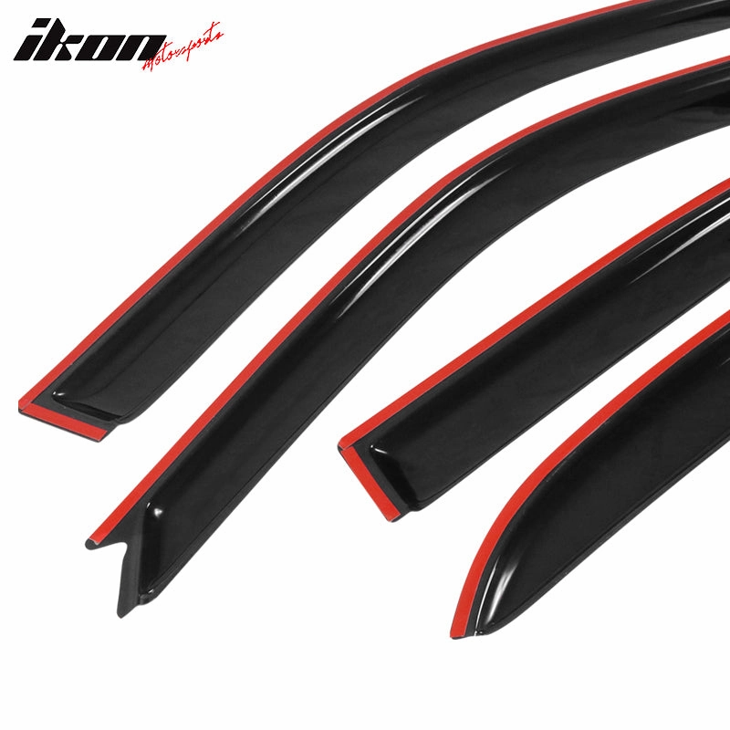 2001-2005 Lexus IS300 Sedan Slim Style Smoke Visor Windows Acrylic