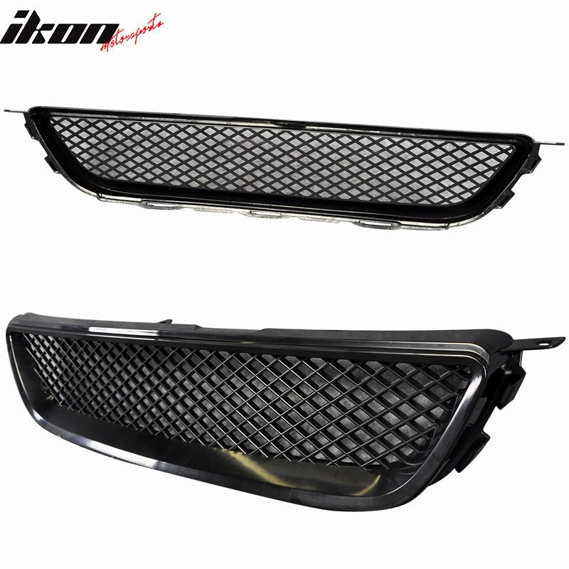 2001-2005 Lexus IS300 Unpainted Front Upper Hood Mesh Grille Grill ABS