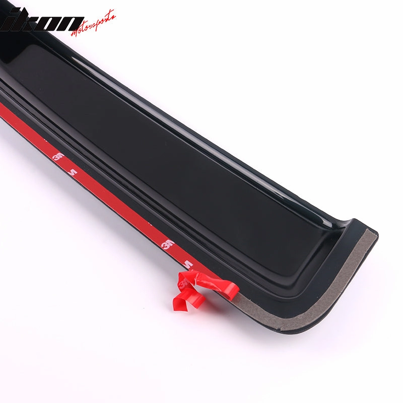 2004-2015 Nissan Titan Smoke Tinted Slim Style Visor Windows Acrylic