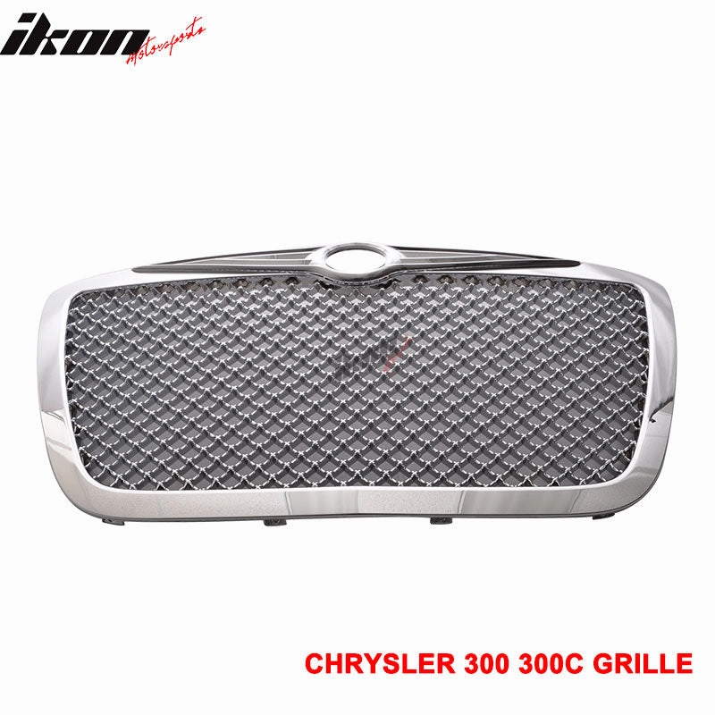 2005-2010 Chrysler 300C 300C Bently Mesh Style Grille With Emblem ABS