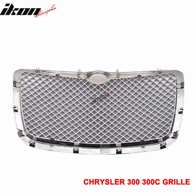 2005-2010 Chrysler 300C 300C Bently Mesh Style Grille With Emblem ABS