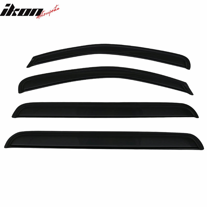 2005-2012 Nissan Pathfinder Smoke Tinted Visor Windows Rains Guards Ac