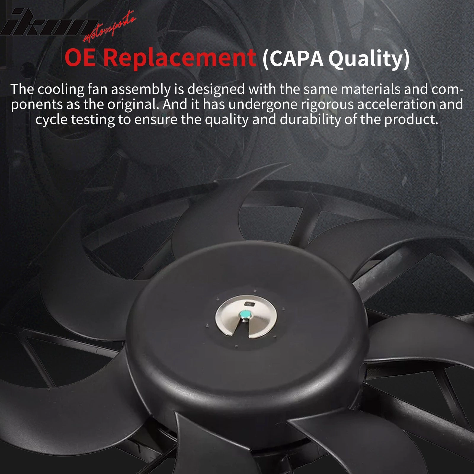 2006-2012 Lexcus IS250 10-12 IS250C 2.5L OE Style Radiator Cooling Fan