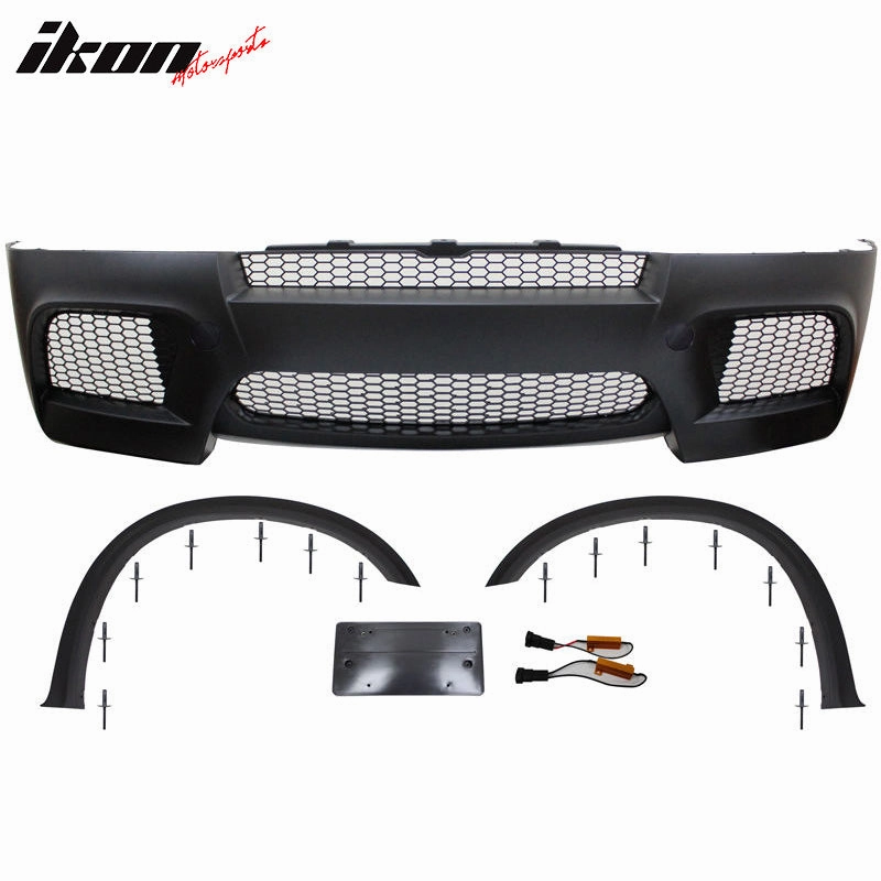 2007-2010 E70 Pre-LCI X5M Front Bumper Cover Conversion Fender PP