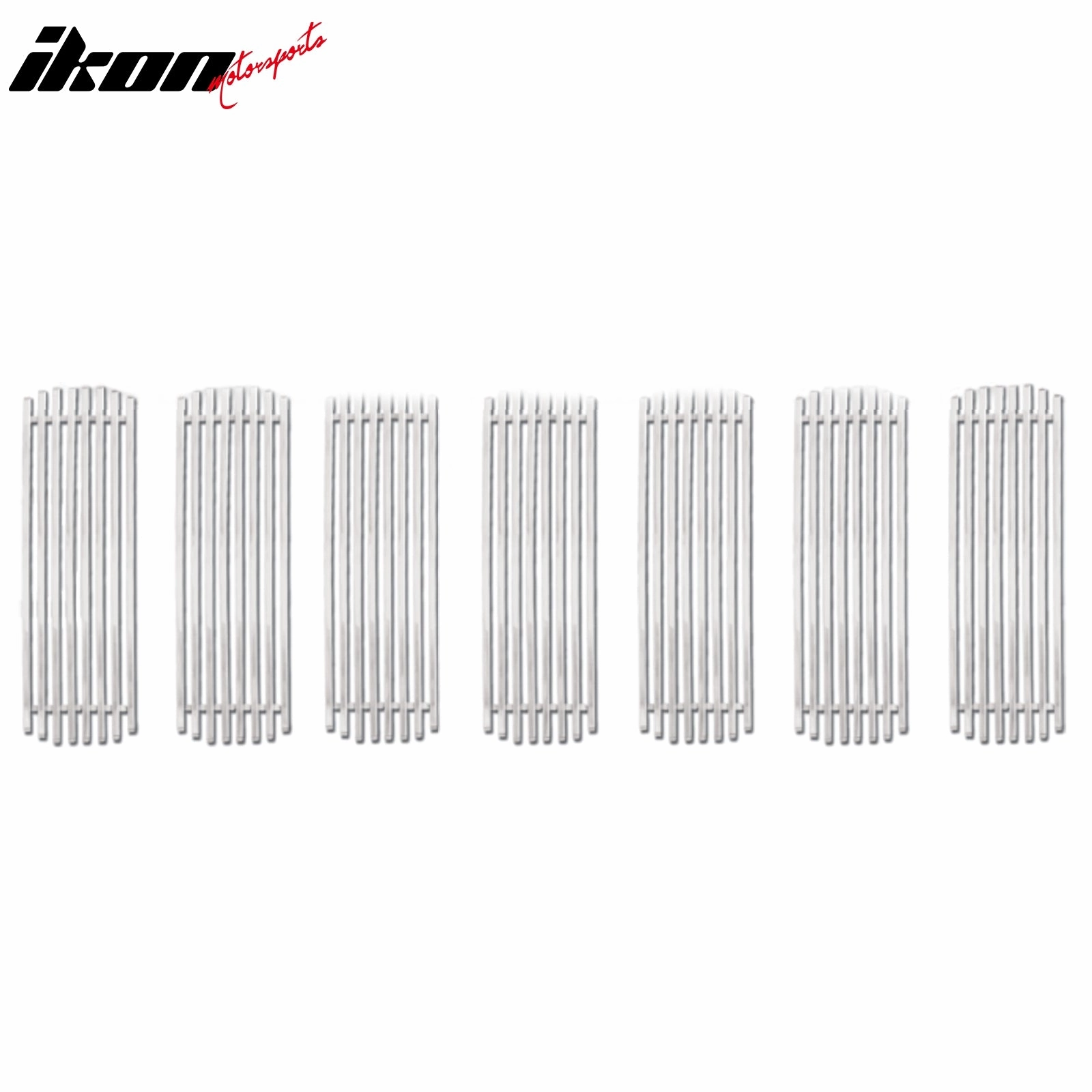 2007-2010 Jeep Compass Billet Style Upper Grill Insert Stainless Steel