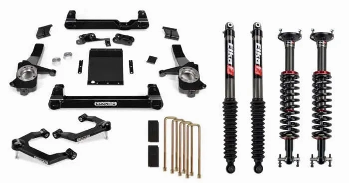 2019-2024 Chevrolet/GMC 1500 Cognito 6" Performance Lift Kit with Elka 2.0 IFP Shocks