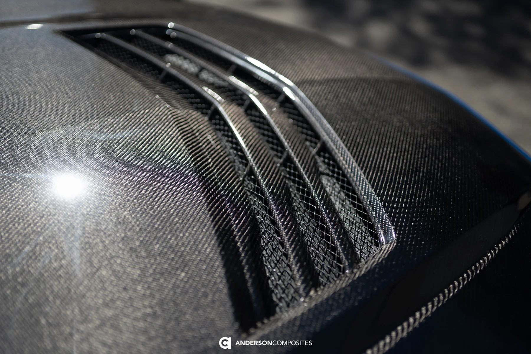 2022-2024 Cadillac CT5-V / Blackwing Type-SV Double Sided Gloss Carbon Fiber Hood