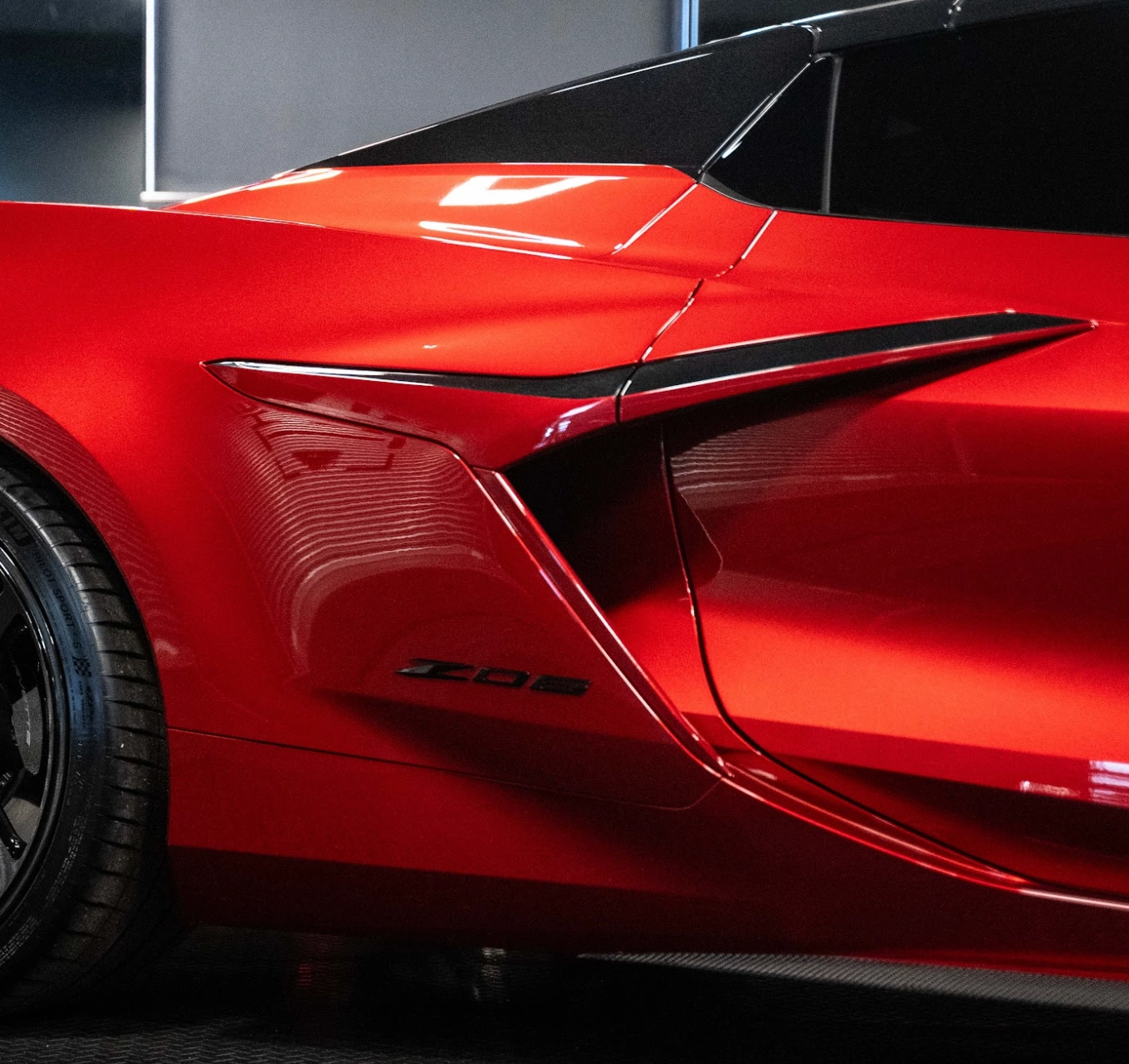2023-2024 Corvette Z06 | ERAY OEM Door Fangs Custom Painted