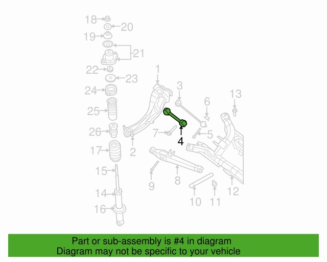 2 NEW OEM MOPAR REAR LOWER CONTROL LATERAL TOE ARM 2007 -17 JEEP COMPASS PATRIOT